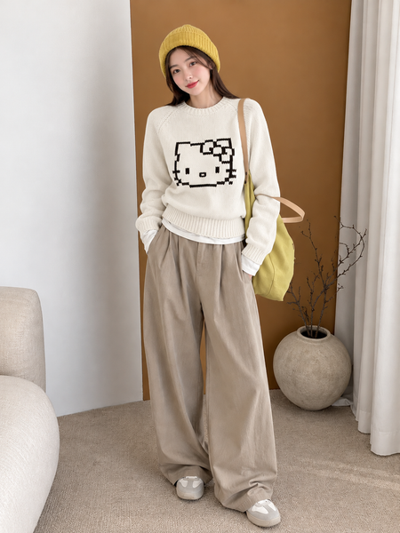 Nettie Kitty Woolen Sweater