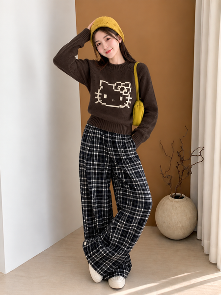 Nettie Kitty Woolen Sweater