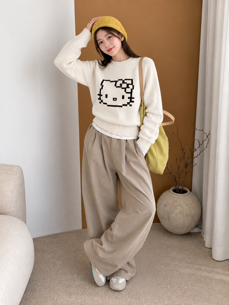 Nettie Kitty Woolen Sweater