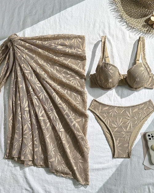 Cresta 2 Pcs Swimsuit With Sarong