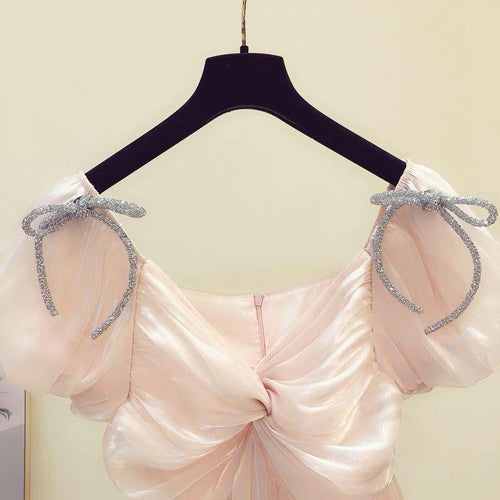 Cyzarine Party Dress In Peach