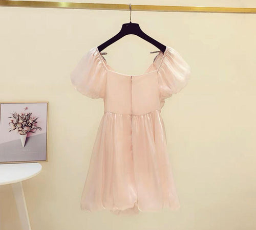 Cyzarine Party Dress In Peach