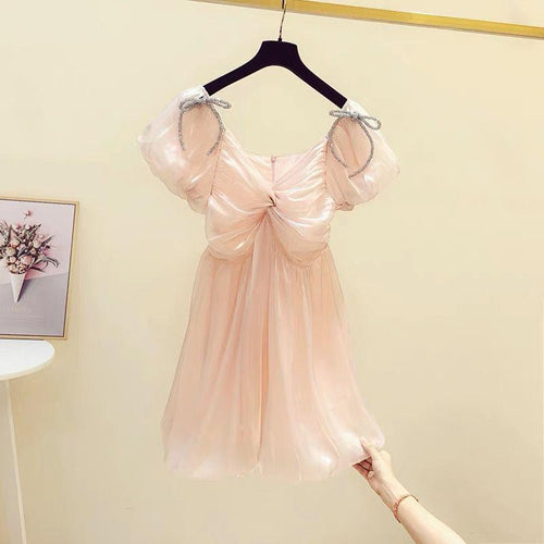 Cyzarine Party Dress In Peach