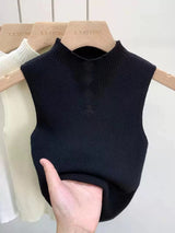 Ludo Statement Summer Tank Top In Black