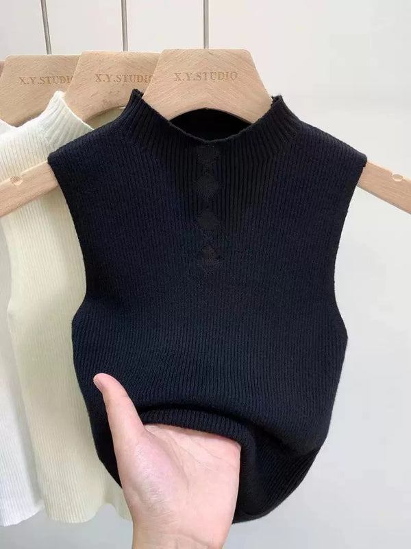 Ludo Statement Summer Tank Top In Black