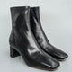 Dan Short Leather Ankle Boots - Alamode By Akanksha