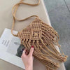 Dame Summer Jute Bag - styled flat-lay shot, tan - Miss Mosa By Akanksha