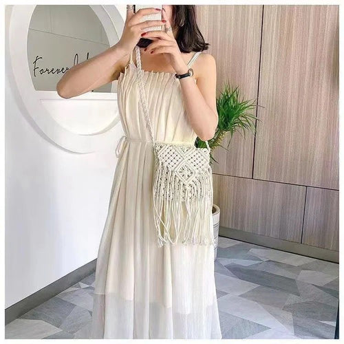Dame Summer Jute Bag In Off White