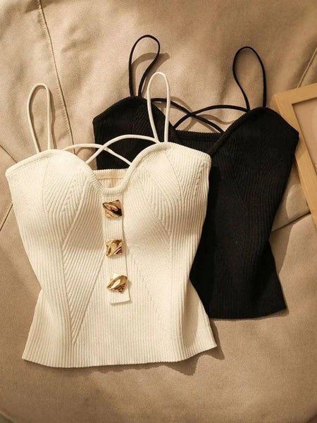 Danish Knit Summer Top - styled flat-lay shot, multicolour - Miss Mosa By Akanksha