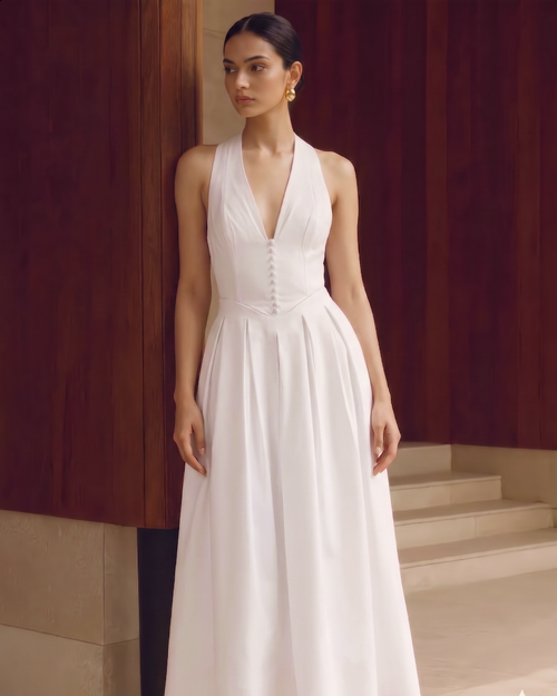 Demy Sleeveless Maxi Dress