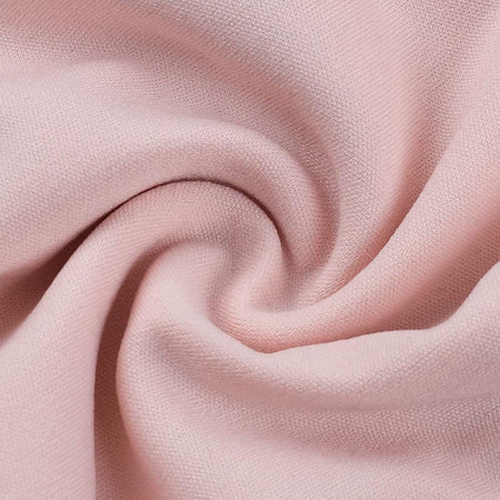 Denica Summer Mini Dress In Pink - close-up shot of fabric detail - Miss Mosa By Akanksha