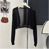 Dia Statement Summer Shrugs In Black - XS