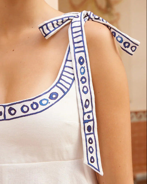 Diane Printed Midi Dress