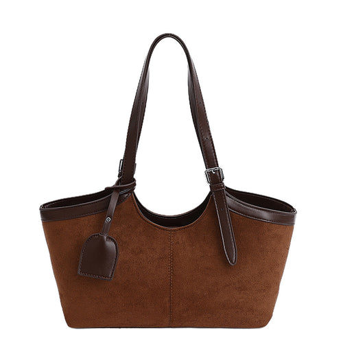 Dion Suede Tote Bag