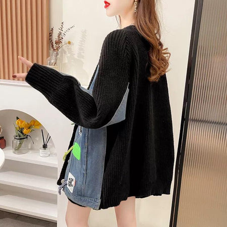 Dorothy Quirky Jacket In Black - back shot on model, black - Miss Mosa By Akanksha