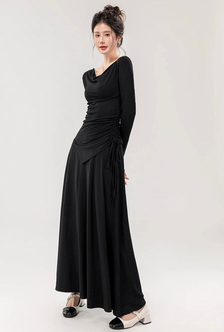 Mia Drawstring Coord Set - Set of Top and Skirt