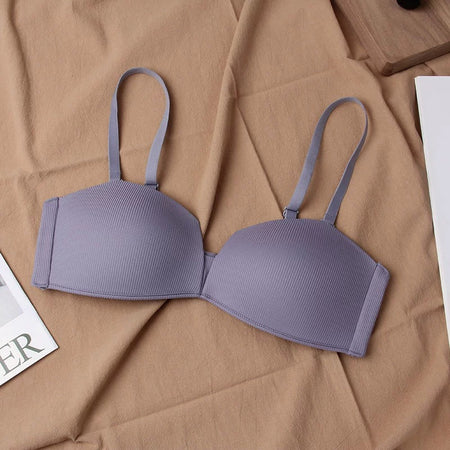 Grey - Gello Seamless Pushup Bralettes