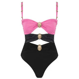 Serbia One Pc Swimsuit with Skirt - Alamode By Akanksha