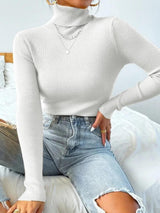 Y2K Statement Turtleneck Tops - Alamode By Akanksha