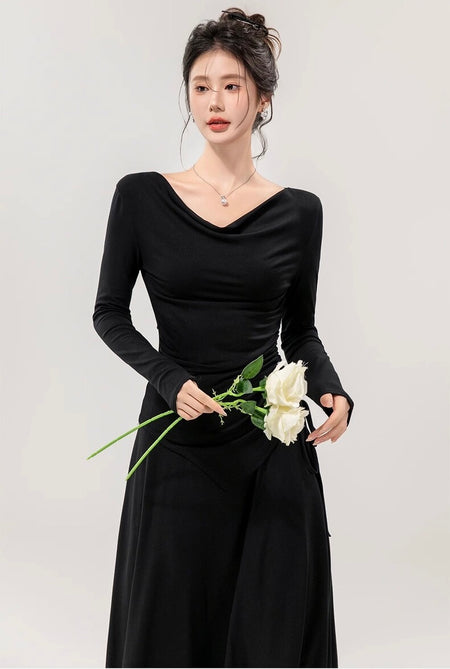 Mia Drawstring Coord Set - Set of Top and Skirt