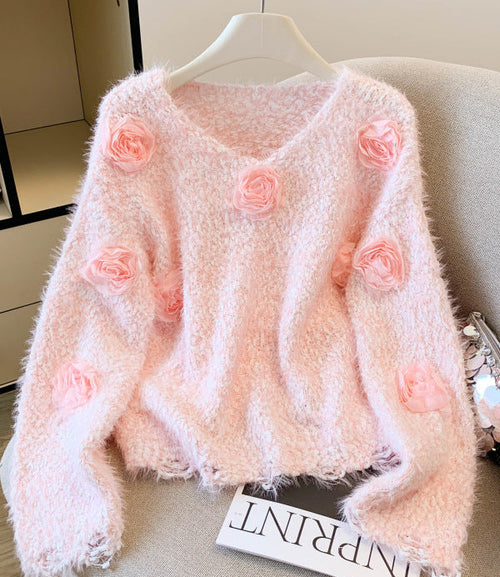 Elisabetta Floral Sweater