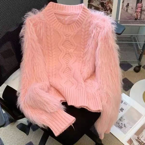 Ellyse Fur Sweater