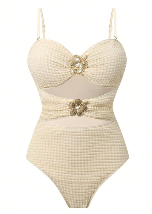 Emy Cutout Swimsuit With Skirt