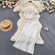 Esme Crochet Coord Set - styled flat-lay shot, white - Miss Mosa By Akanksha