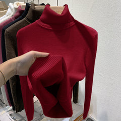 Esther Statement Pullover - Fleece Lined - styled flat-lay shot, red - Miss Mosa By Akanksha