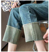 Moscow Cropped Denim Jeans - Alamode By Akanksha