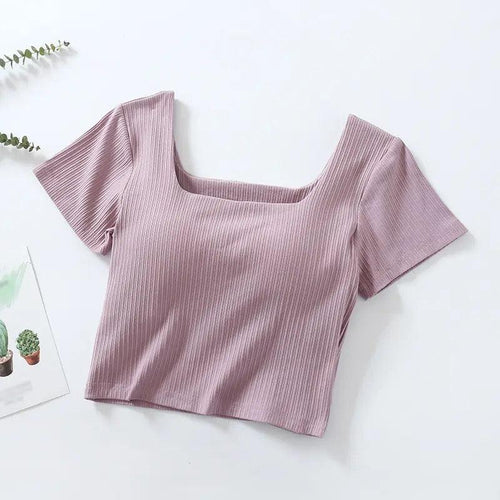 Levo Summer Tops with Inbuilt Bra - Alamode By Akanksha