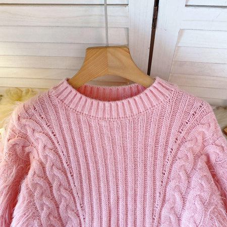 Milos Fuzzy Pullover - Alamode By Akanksha