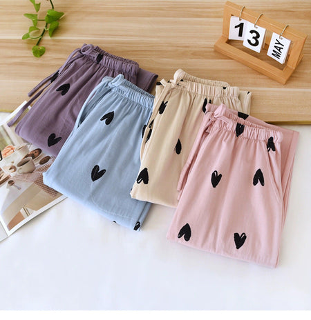 Cute Solia Heart Pyjamas - Alamode By Akanksha