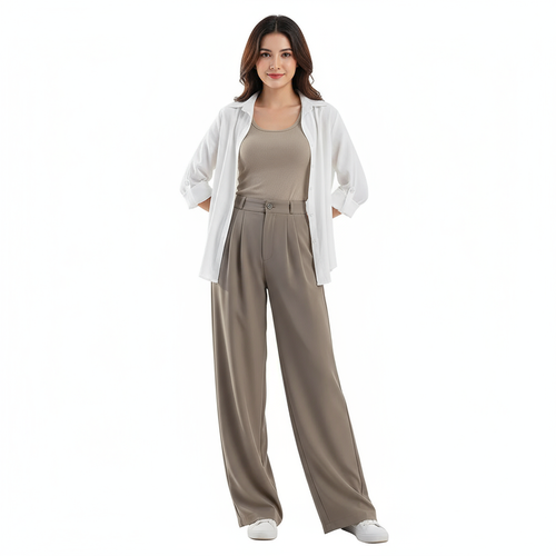 Faze Summer Coord Set of 3 In Brown