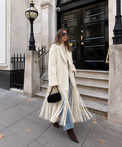 Millie Tassel Trench Coat