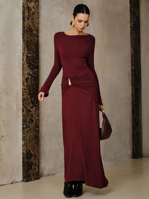 Gabin Luxe Bodycon Maxi Dress