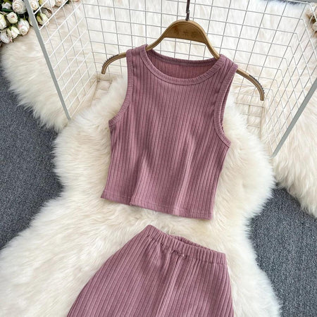 Geneva Summer Love Coord Set - close-up of top on hanger, pink - Miss Mosa By Akanksha