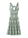 Grekko Vintage Summer Midi Dress - L