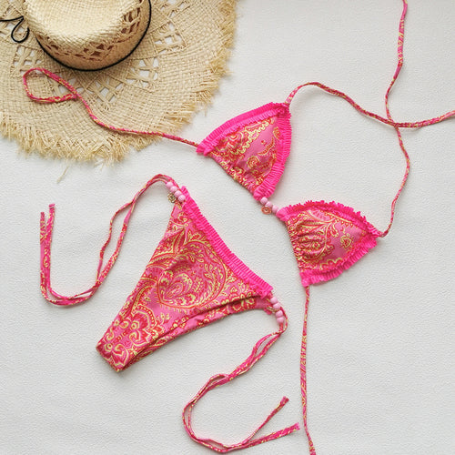 Halia 2Pcs Printed Bikini Swimsuit