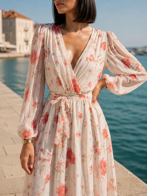 Hannah Floral Maxi Dress