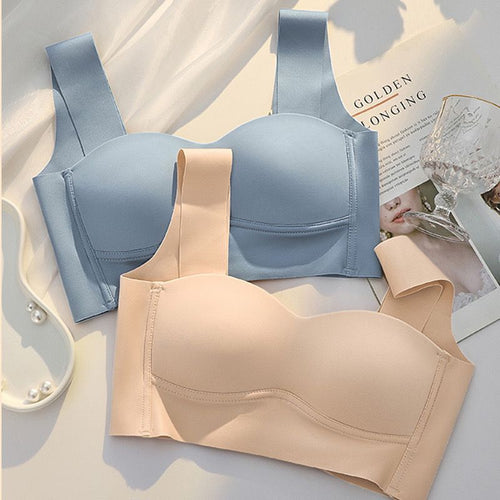 Hela Seamless Bralettes In Grey