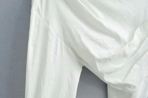 Helina One Shoulder Top In White