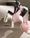 Light Pink Heart + White Horse