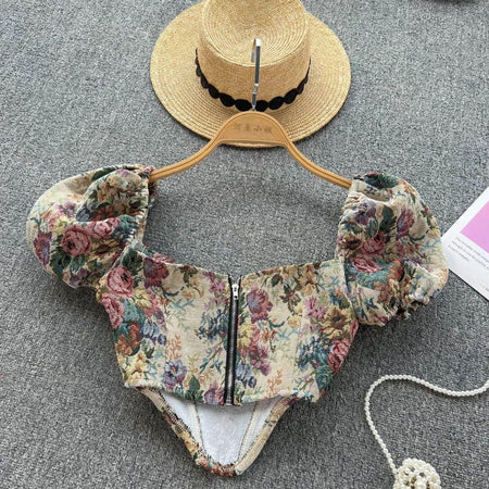 Aubrielle Crop Top - Alamode By Akanksha