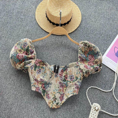 Aubrielle Crop Top - Alamode By Akanksha