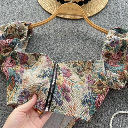 Aubrielle Crop Top - Alamode By Akanksha