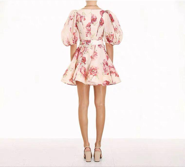 Zariah Luxe Belted Statement Dress - Alamode By Akanksha