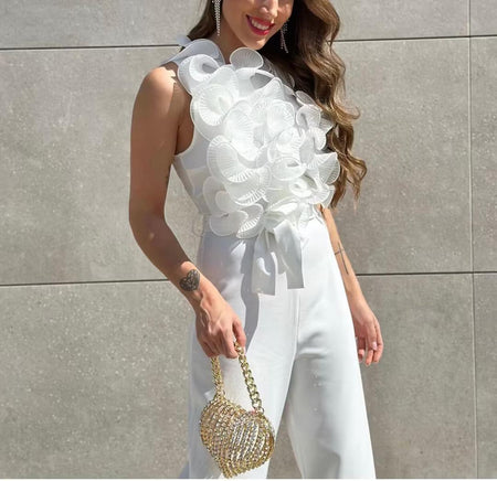 Sezen Statement Jumpsuit - Alamode By Akanksha