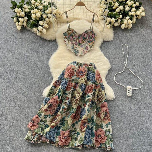 Taisiya Vintage Coord Set - Alamode By Akanksha