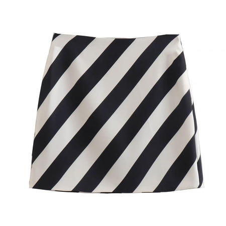 Lyric Stripped Coord Set - Alamode By Akanksha